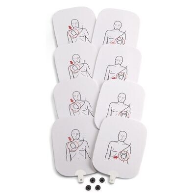 Prestan Professional AED Trainer Pads - a 4 pack