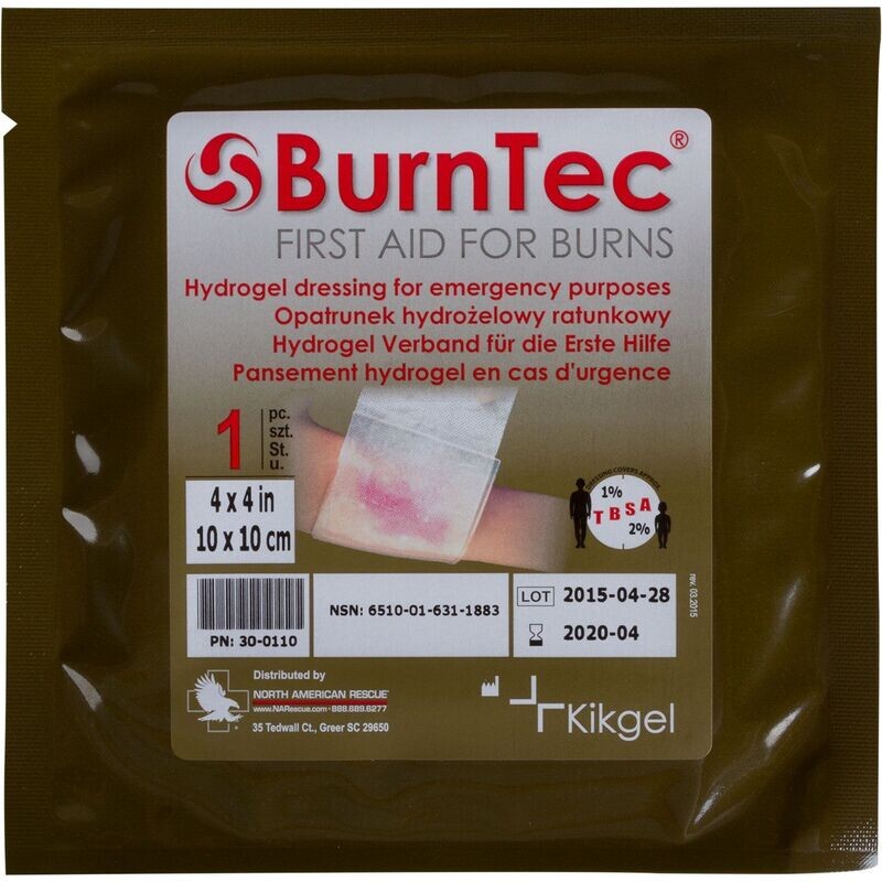 BurnTec Burn Dressing, 4 in. x 4 in.