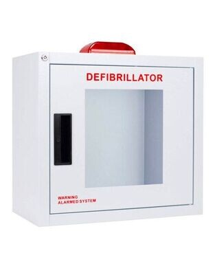 Standard AED Cabinet with Alarm &amp; Strobe, LARGE