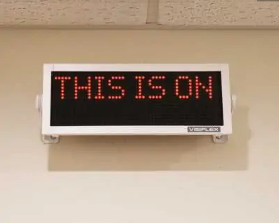 Wireless LED Message Board (16&quot; Wide) - Red