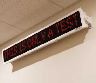 Wireless 45" Wide LED Message Board - Red Wireless 45" Wide LED Message Board - Red