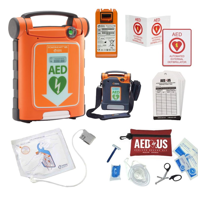 Cardiac Science Powerheart G5 AED, FULLY Automatic