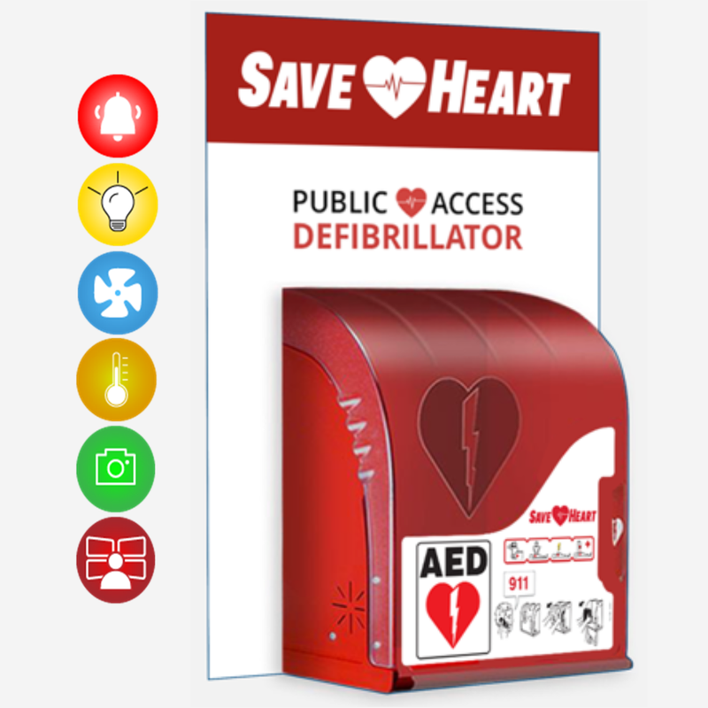 SaveHeart Outdoor Basic 100 VHM Cabinet