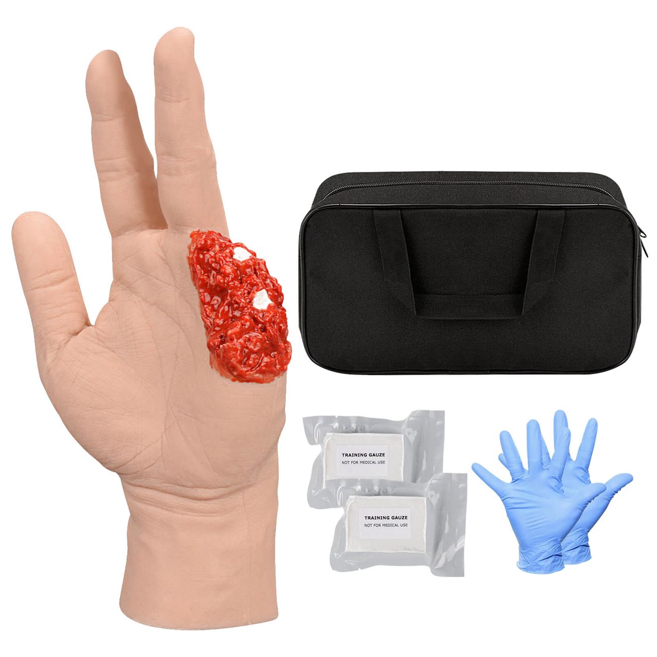 Trauma Hand Wound Wrapping Trainer- Light Skin tone