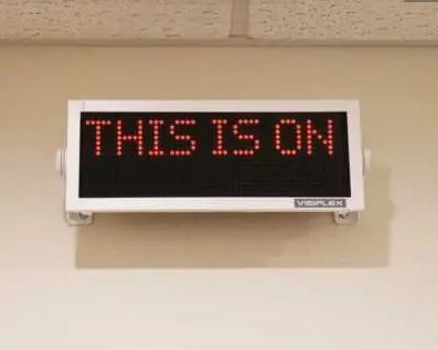 Wireless LED Message Board (16" Wide) - Red