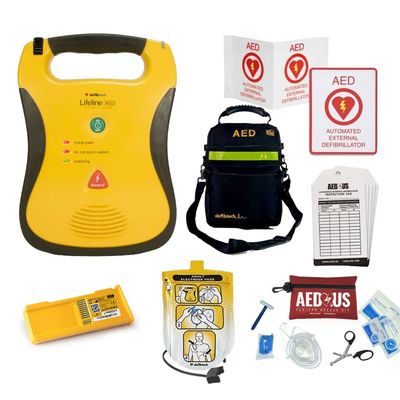 Defibtech LifeLine Auto AED, Semi-Auto, High-Capacity Battery