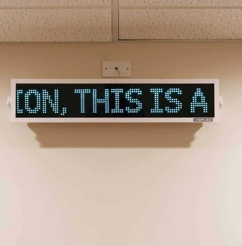 Wireless LED Message Board (31" Wide)