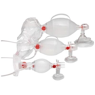 AMBU Spur II, Disposable Resuscitator (BVM)- INFANT