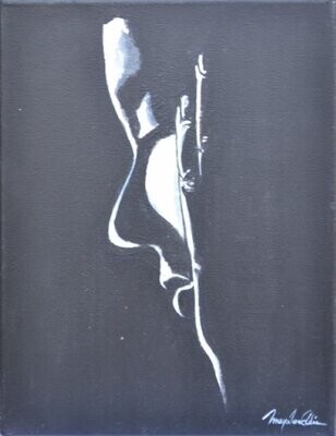 Lucid, acrylic on canvas, 110x90cm