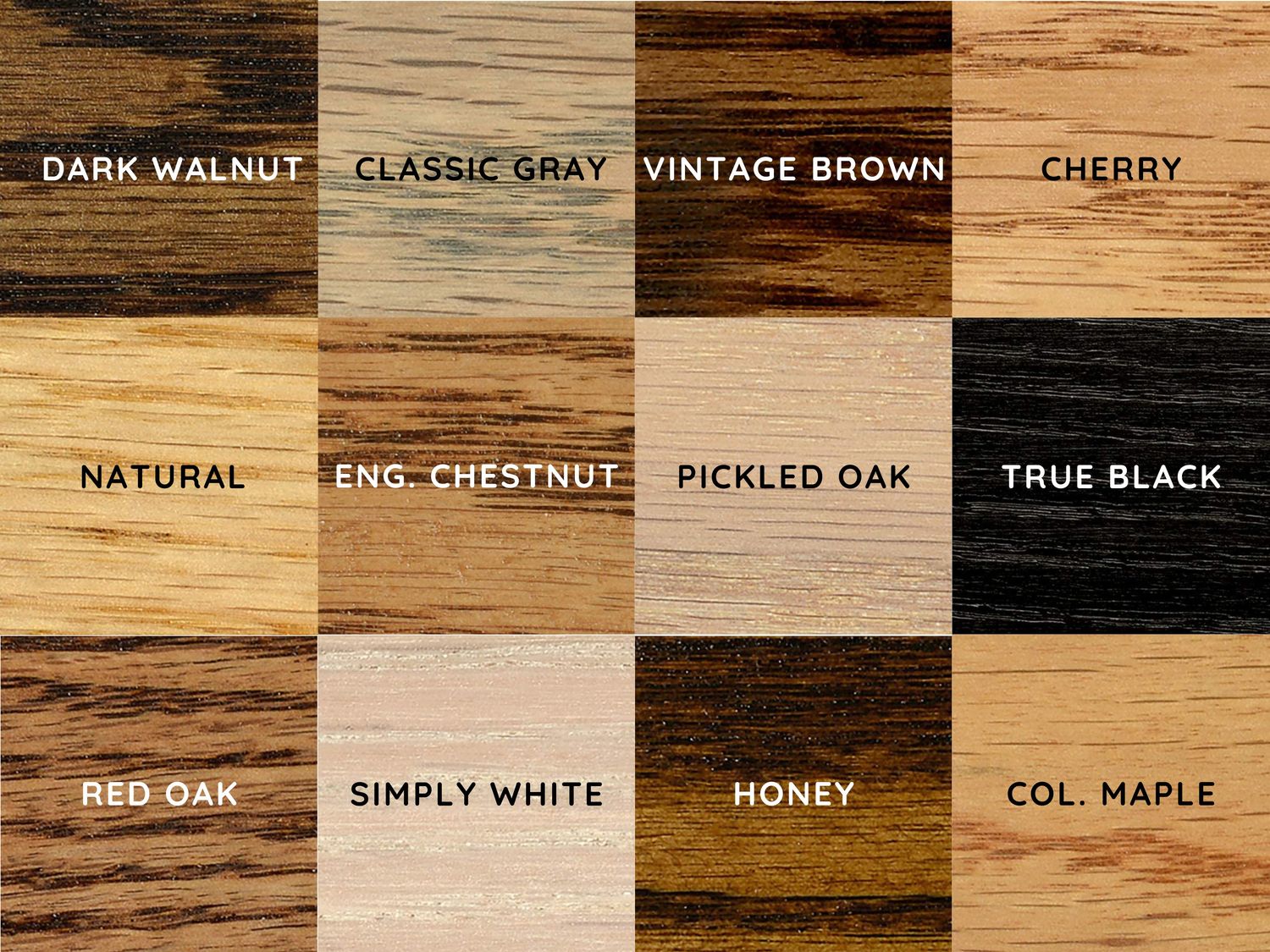 Sample Wood Stain Color