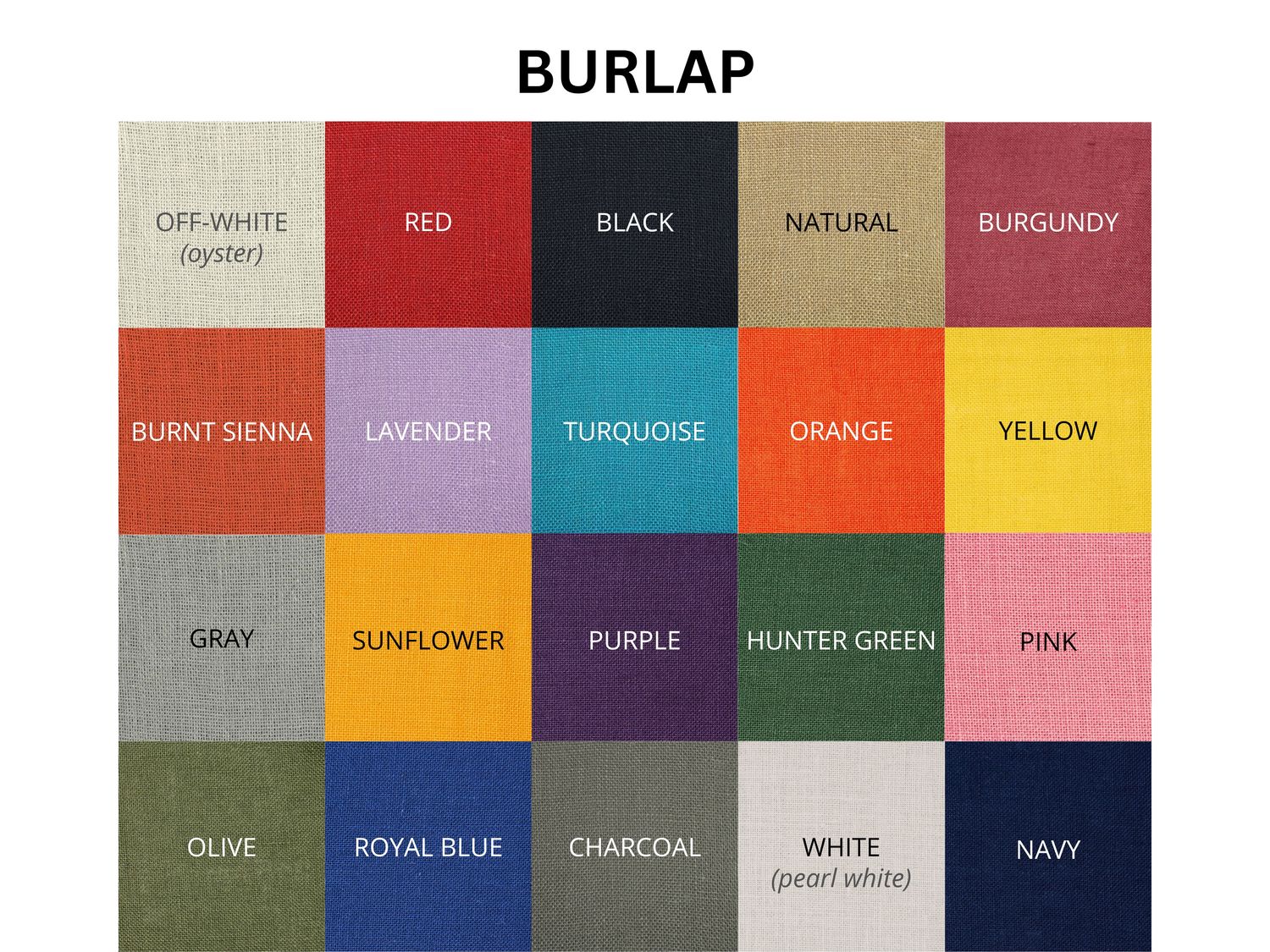 Sample Fabric Color