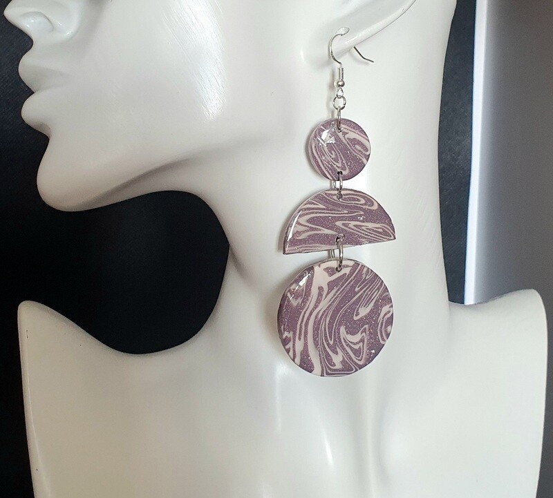 🤩 Nouvelle collection B.O en argile Polymère 🤩 Création artisanale. Exemplaire unique.
