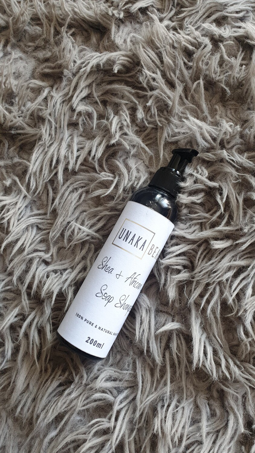 Shea and African Black soap moisturizing shampoo