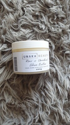 Raw &amp; Unrefined Shea Butter (250ml)