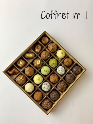 The assorted chocolate coffret