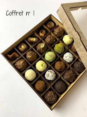 The assorted chocolate coffret