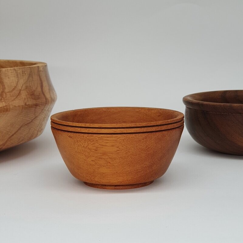 Extra Small Wooden Trinket Bowl