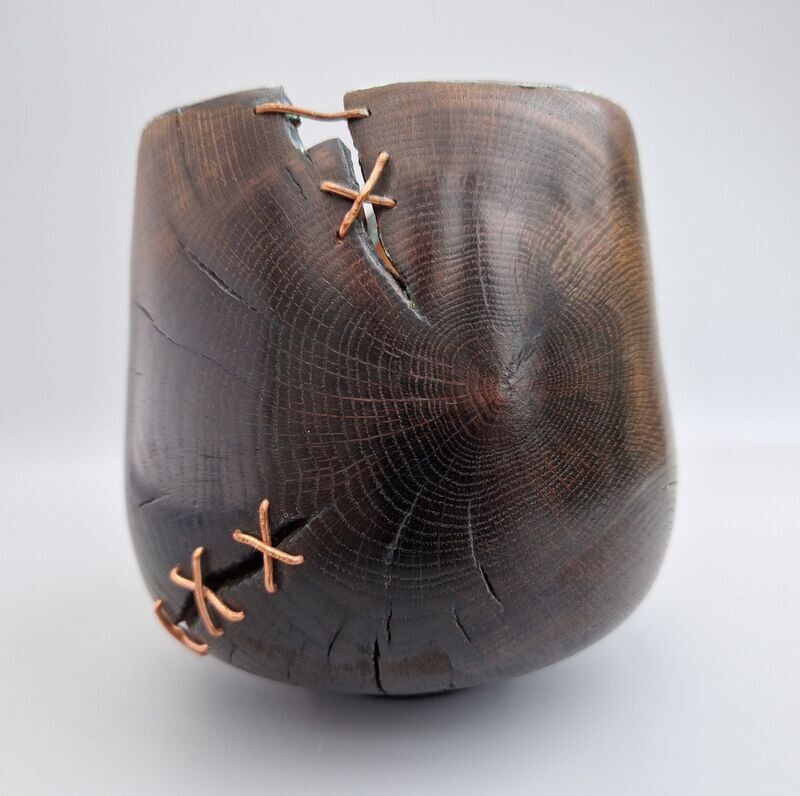 Handmade Wooden Vessel - Frankenpot