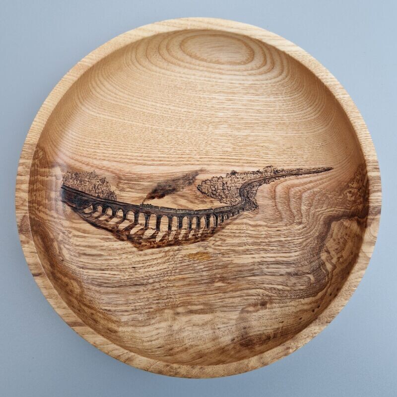 Decorative Wooden Bowl - Glenfinnan 5972 Decorative Wooden Bowl - Glenfinnan 5972