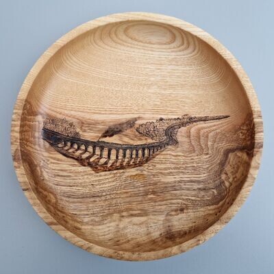 Decorative Wooden Bowl - Glenfinnan 5972