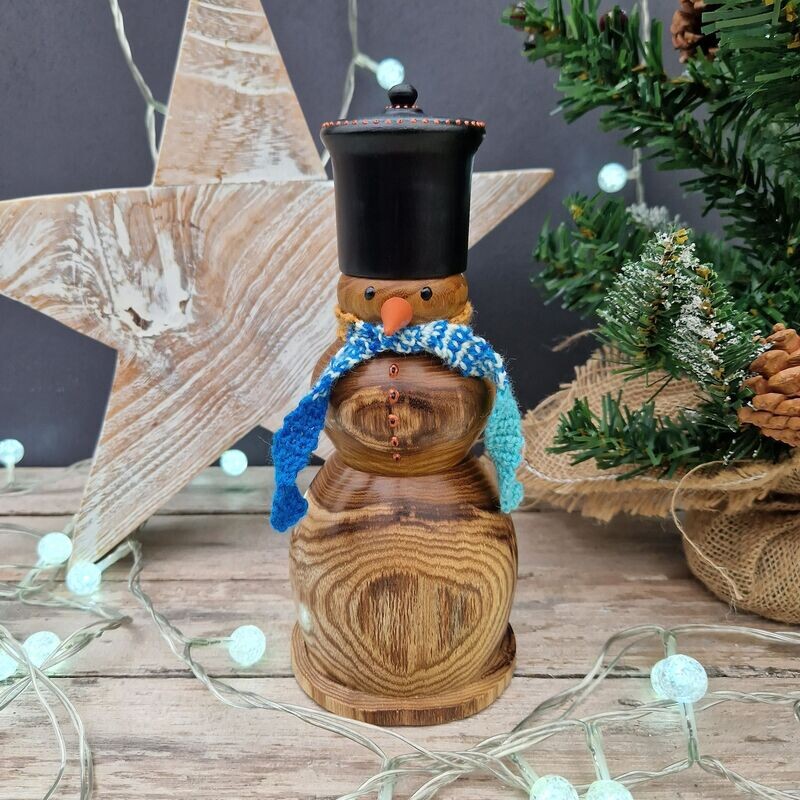 Wooden Snowman 22