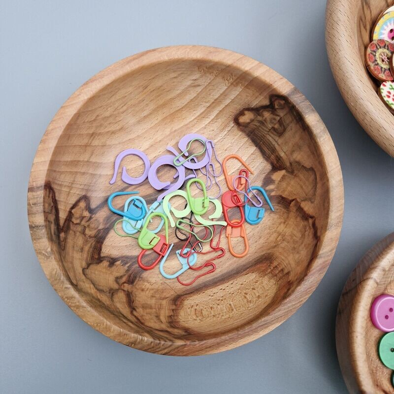 Notions Dish in Flamed Beech