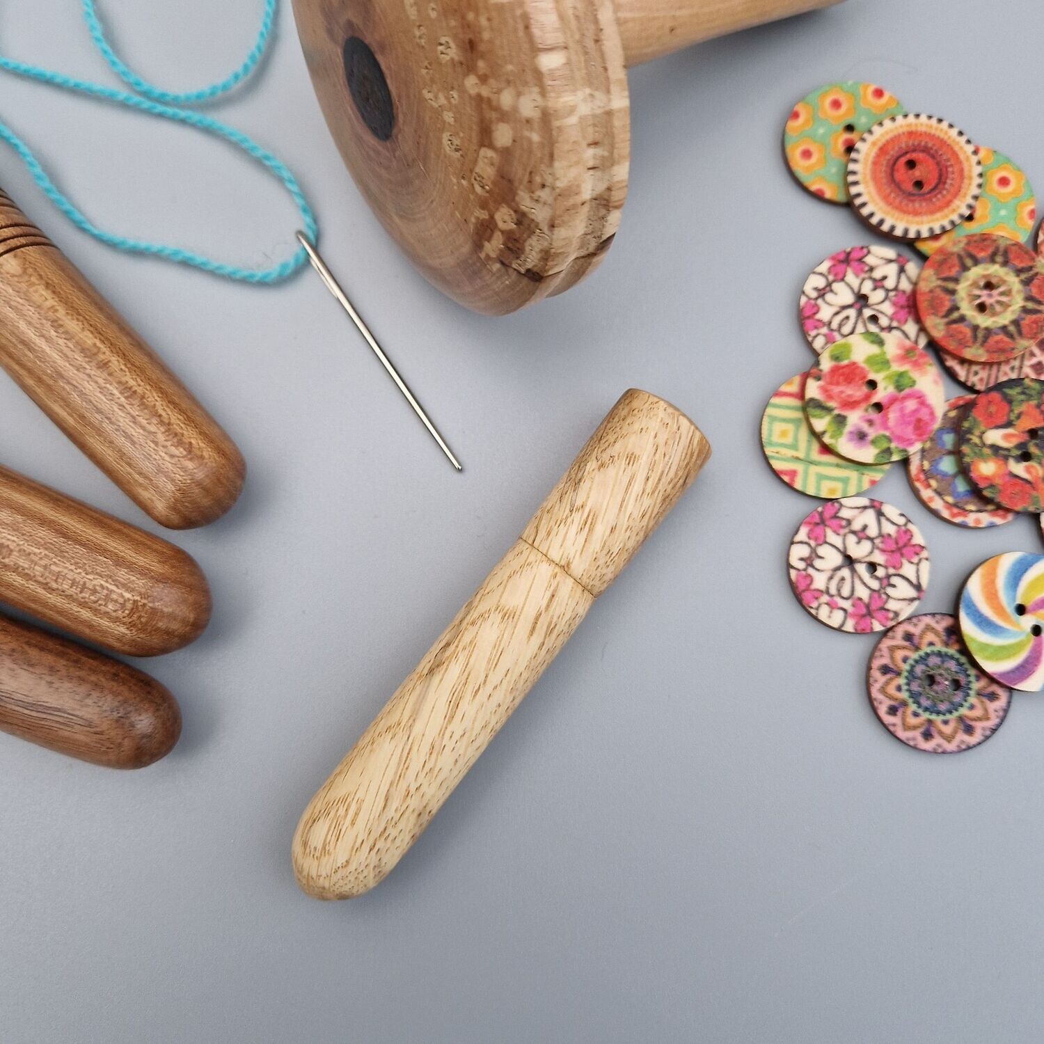Needle Case in Oak