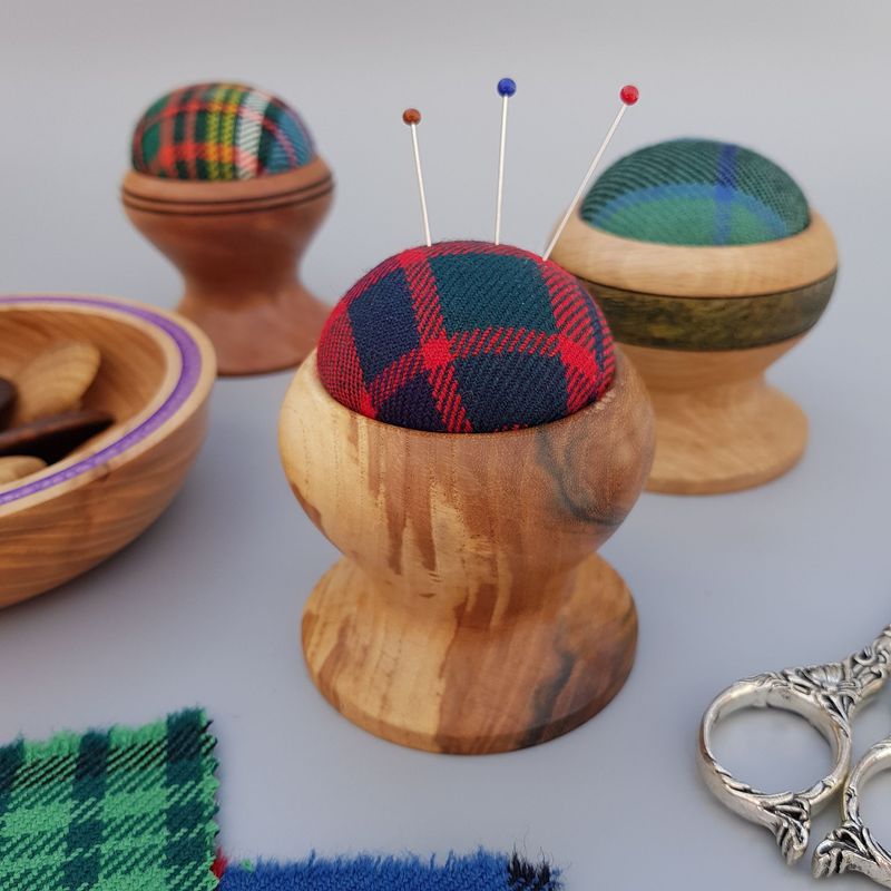 Pin Cushion - MacIntosh Clan Tartan