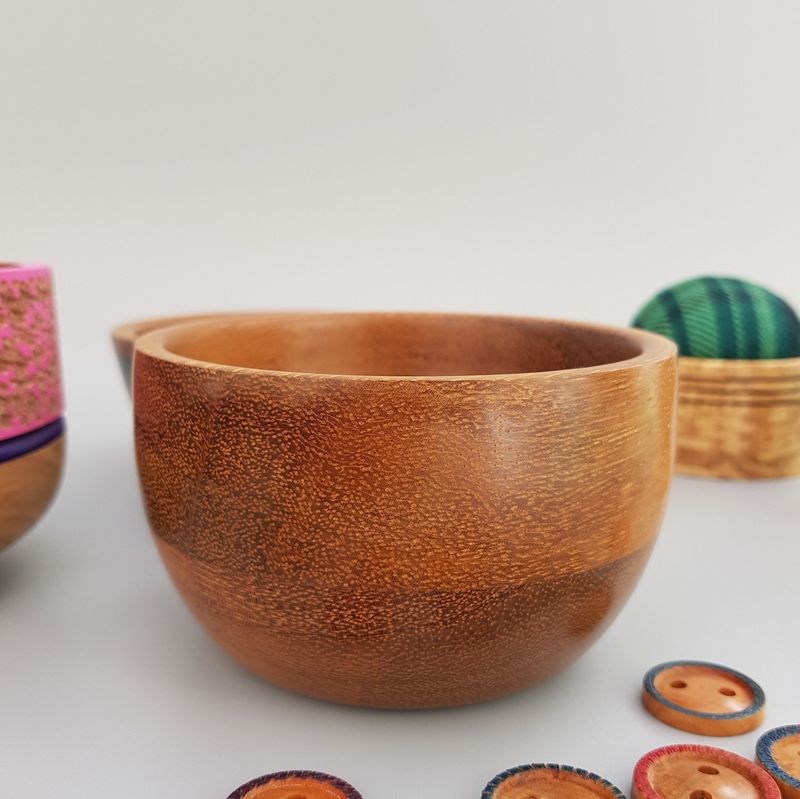 Notions Pot - Sapele Notions Pot - Sapele