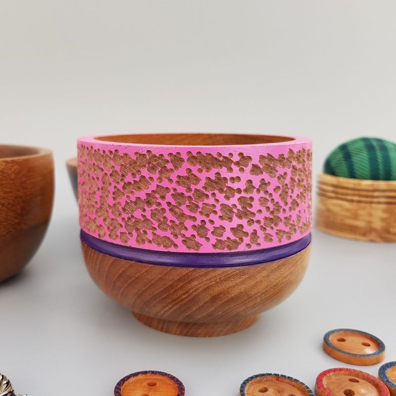 Notions Pot - Elm Notions Pot - Elm