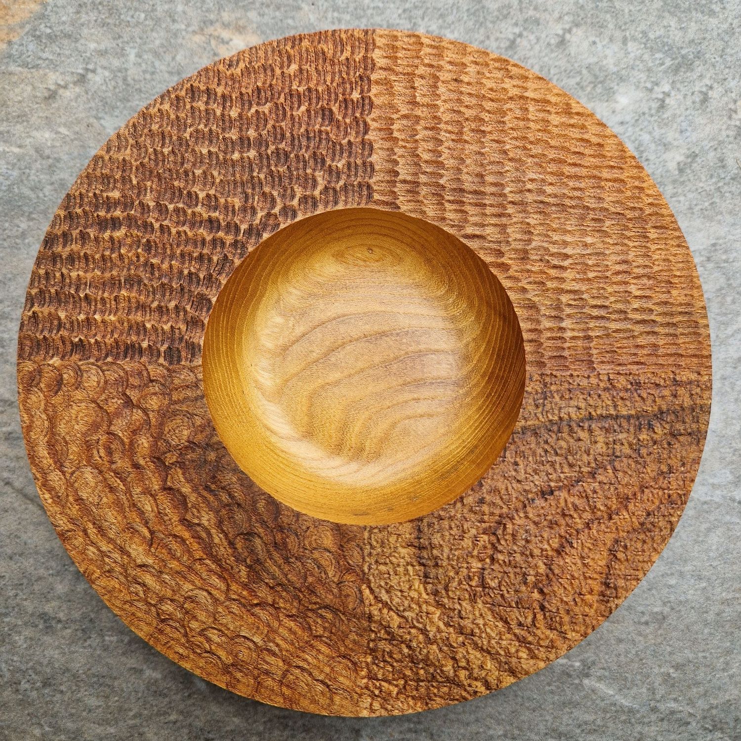 Medium Wooden Bowl - Elm