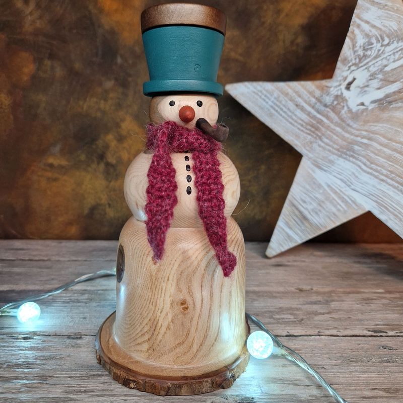 Wooden Snowman 39