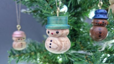 Wooden Baubles