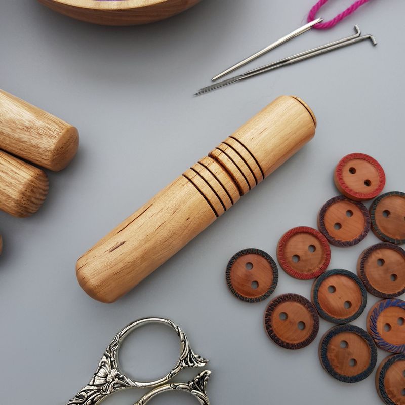 Needle Case in Scottish Wood