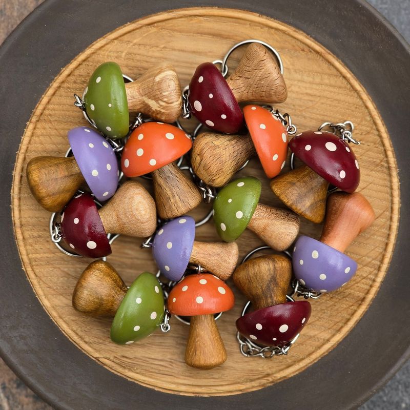 Shroom Keyrings