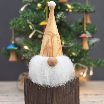 Wooden Christmas Gonk - Sneesl