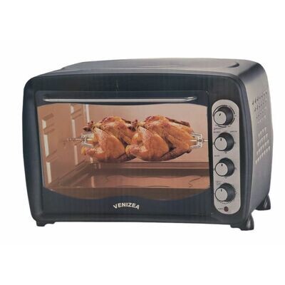 Venezia Four Electrique 55l , lampe, chaleur tournant, 5 fonction de cuisson