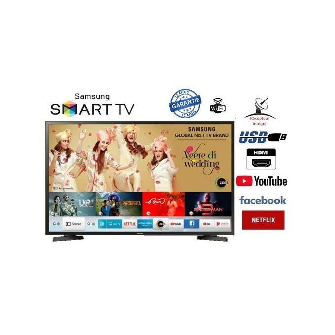 Samsung 32&quot; Smart Tv LED HD TV avec Récepteur -SERIE 5- TNT et WIFI Intégré - 32N5300