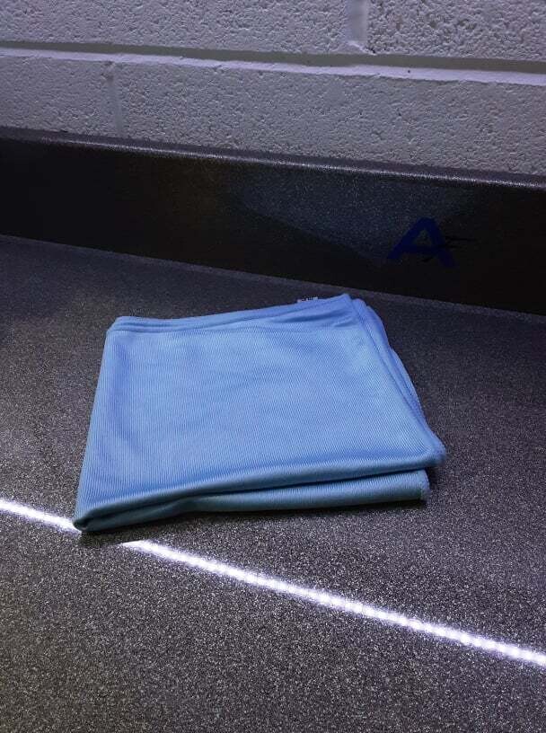 Microfibre professional silky glass cloth