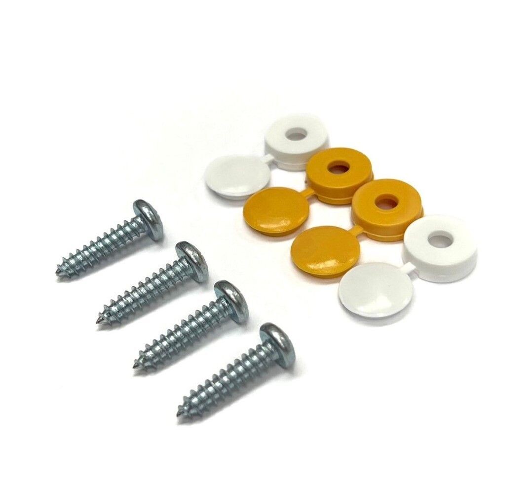 Plate screw and cap fixing kit