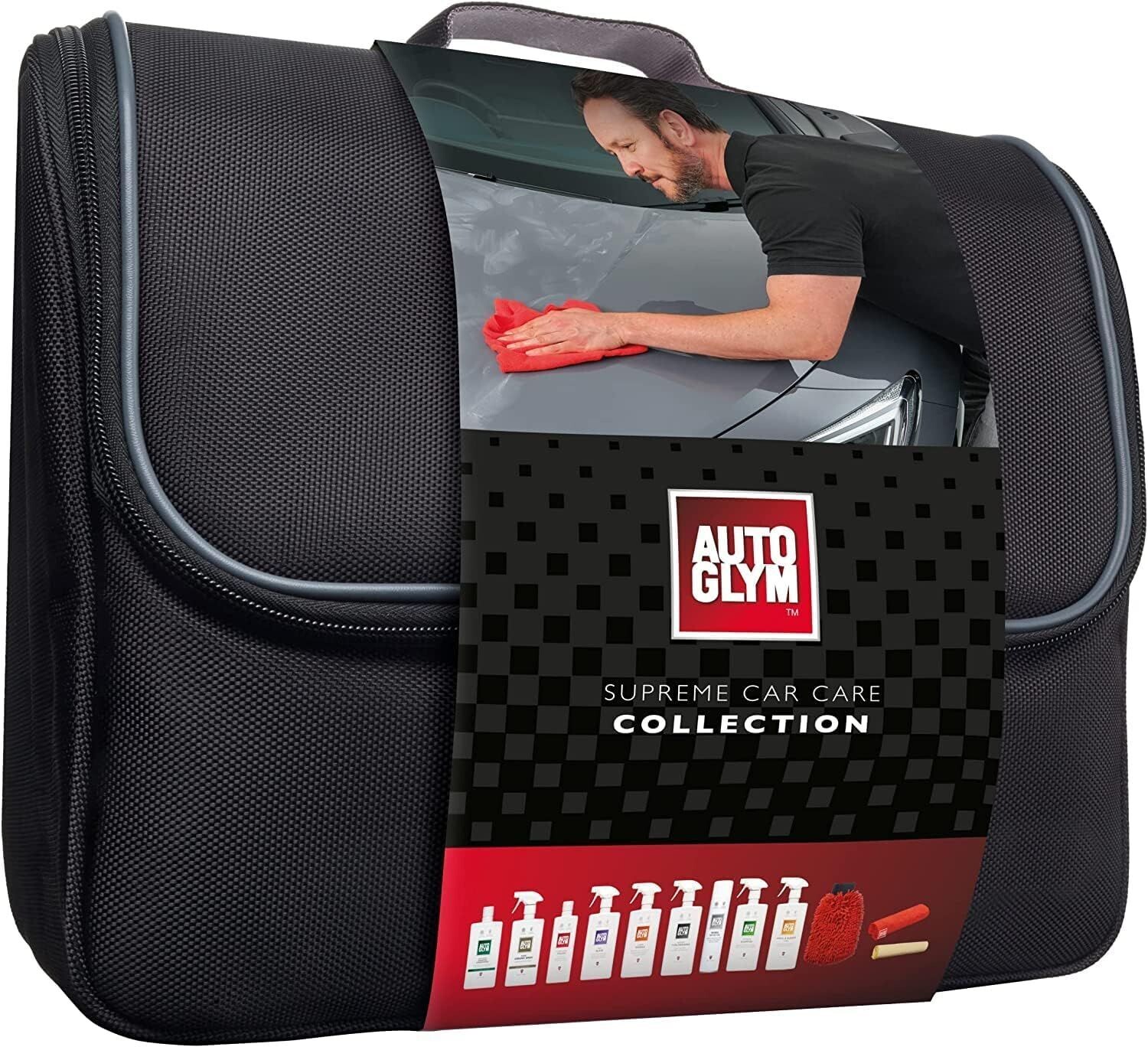 Supreme Car Care Collection, 12pc Car Cleaning Kit, Car Cleaning Gift Set