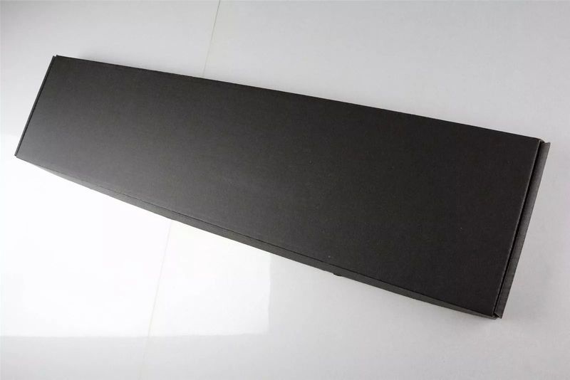 Number plate gift box matt black
