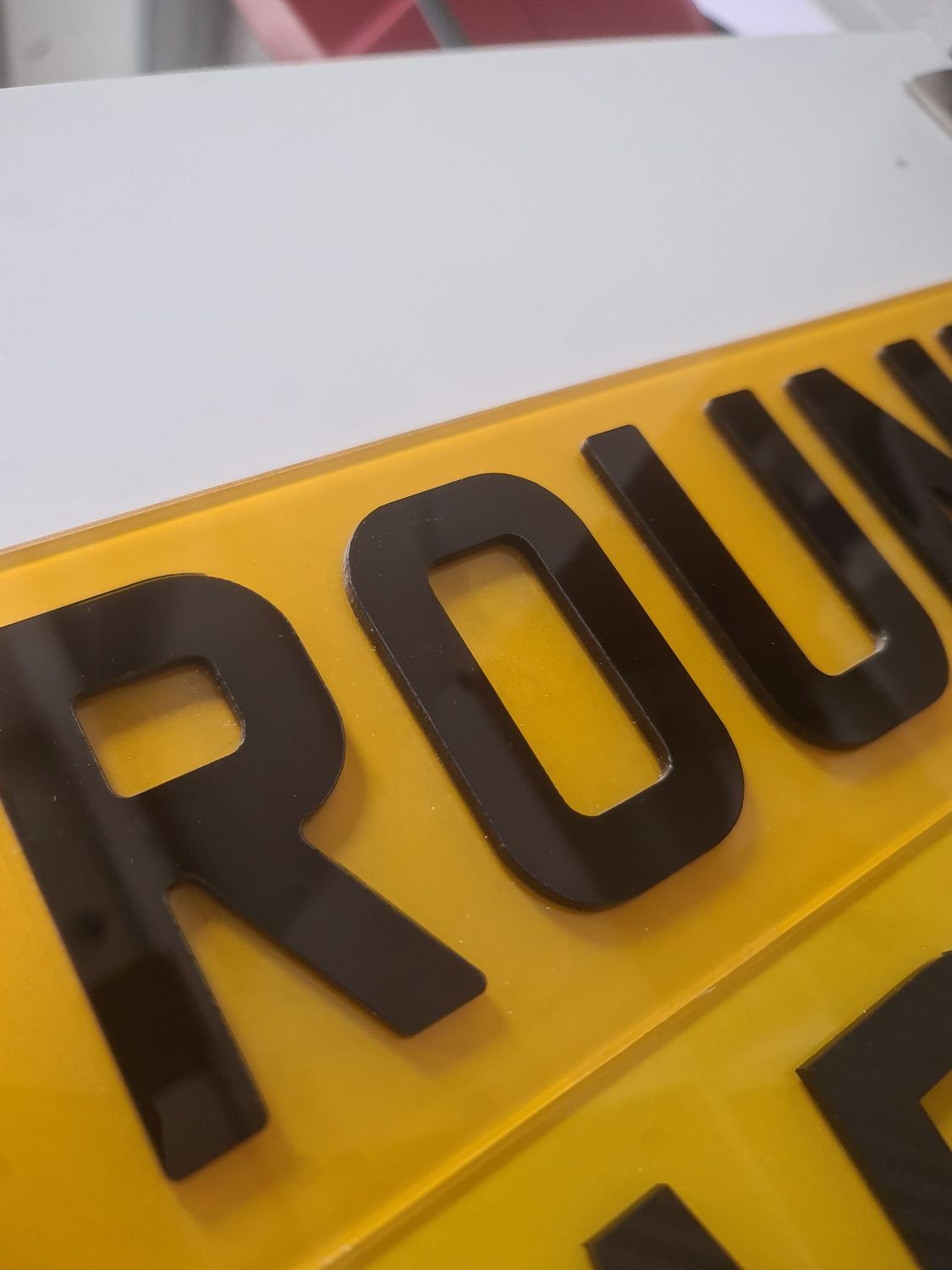 4d rounded show number plates