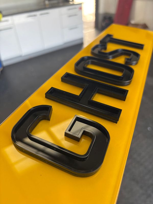 4d ghost show number plates