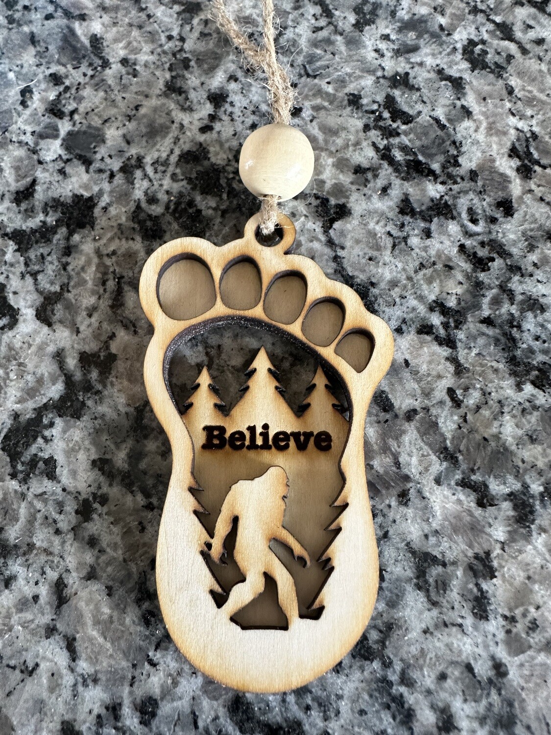 Bigfoot Ornament