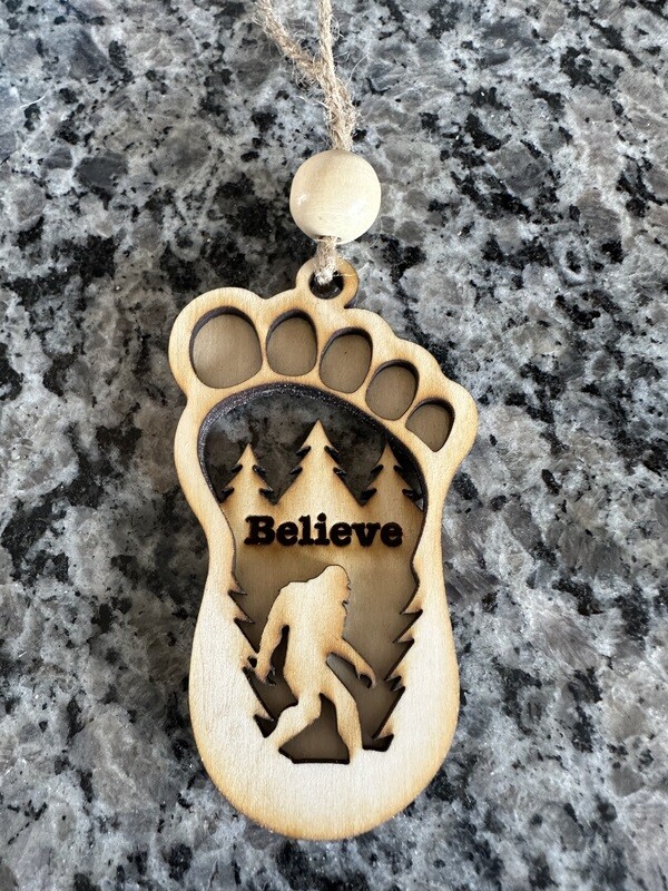 Bigfoot Ornament