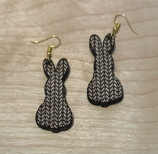 Bunny Pattern Earrings