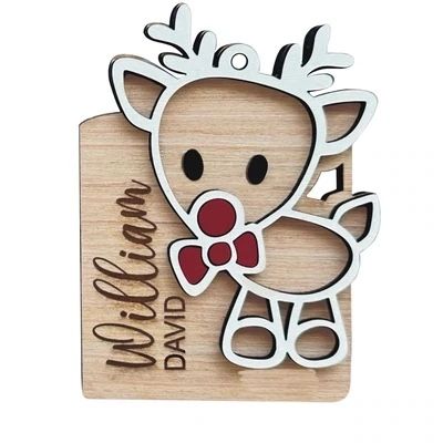 Ornament Customizable Boy - Deer