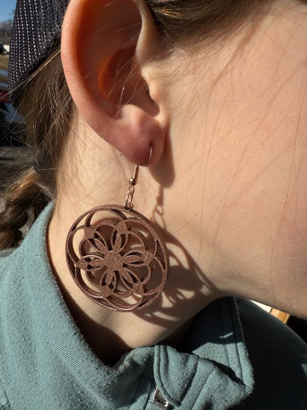 Earrings Floral Design