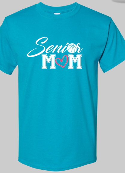 Senior Basketball Mom Tee